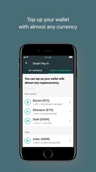移动端交易界面演示