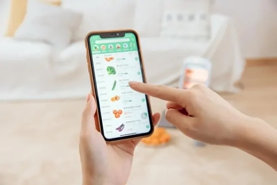 生鲜配送示意图