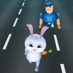 兔子跑酷3D街头大冒险v1.0.5 无限钻石版