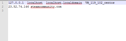 Hosts文件修改示意图