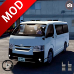 真实驾驶畅游城市面包车模拟器v1.0 无限金币版