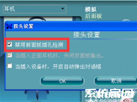 Realtek音频设置界面