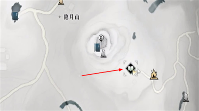 任务地图定位示意图
