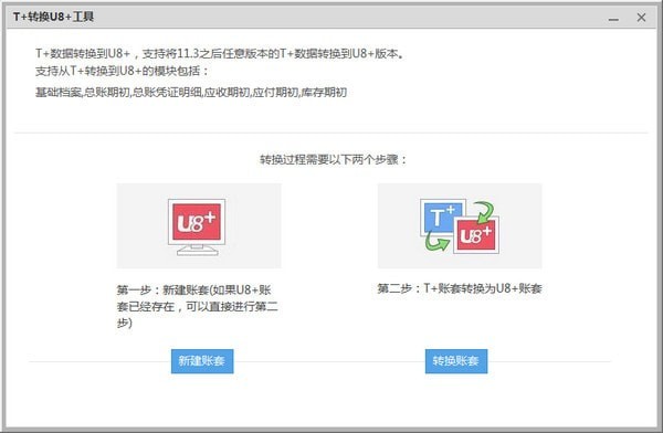 数据转换界面示意图
