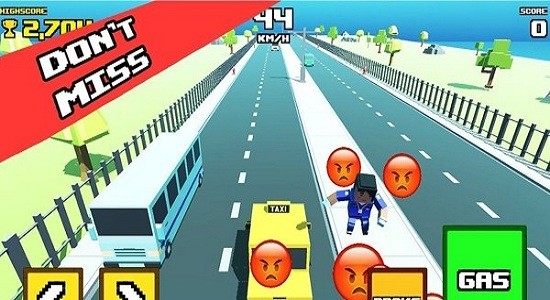 u51fau79dfu8f66u75afu72c2u4e4bu8def(Crazy Road: Taxi Madness)