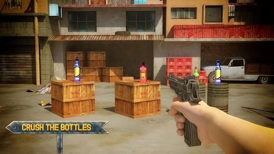 u74f6u5b50u5c04u51fbu80fdu624bu6e38u620f(Bottle Shoot 3D Simulation)